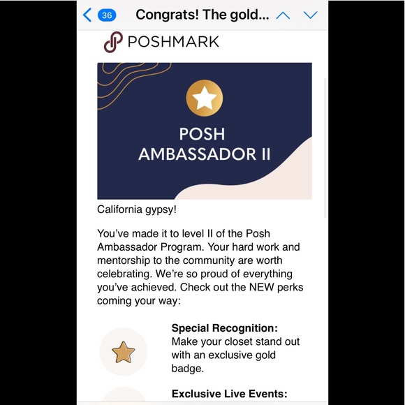THANK YOU!!!💓💕💖💗💕🥳 Poshmark Ambassador ♊️ - Picture 4 of 12